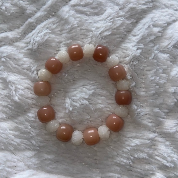 Handmade bodhi seeds / beads meditation bracelet - Picture 1 of 10